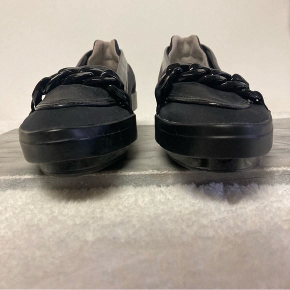 Yohji Yamamoto x adidas Low Platform Loafers Chain Detail Black Sz 8.5 - Picture 7 of 14